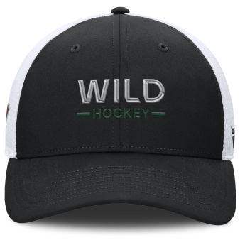 Minnesota Wild kapa za bejzbol Authentic Pro A/Cap Structured Adj. Meshback