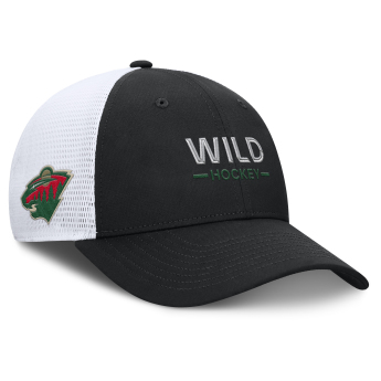 Minnesota Wild kapa za bejzbol Authentic Pro A/Cap Structured Adj. Meshback