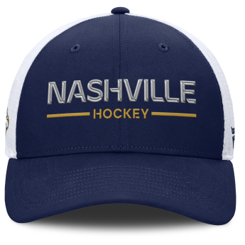 Nashville Predators kapa za bejzbol Authentic Pro A/Cap Structured Adj. Meshback
