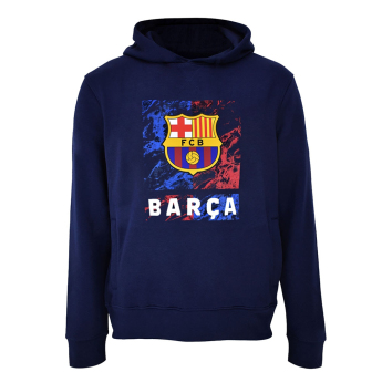 FC Barcelona dječja majica s kapuljačom Marble