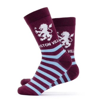 Aston Villa čarape Twin Pack Dress 7-11 UK (40-46) EU