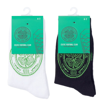 FC Celtic čarape Twin Pack Dress 7-11 UK (40-46) EU