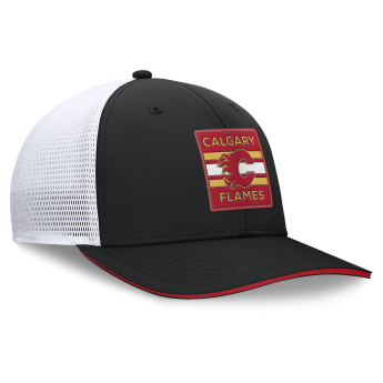Calgary Flames kapa za bejzbol Authentic Pro A/Cap Structured Mid-Crown Adj