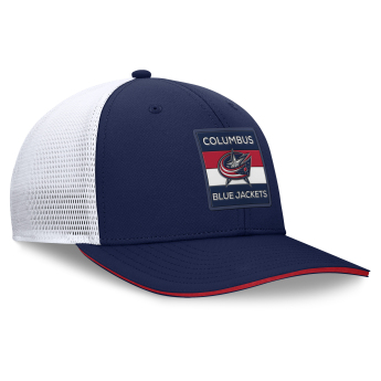 Columbus Blue Jackets kapa za bejzbol Authentic Pro A/Cap Structured Mid-Crown Adj