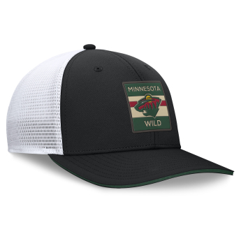 Minnesota Wild kapa za bejzbol Authentic Pro A/Cap Structured Mid-Crown Adj