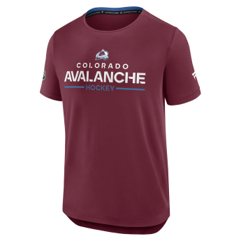 Colorado Avalanche muška majica Authentic Pro SS Rink Tee