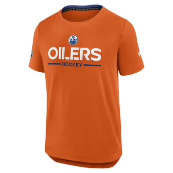 Edmonton Oilers muška majica Authentic Pro SS Rink Tee