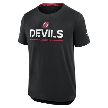New Jersey Devils muška majica Authentic Pro SS Rink Tee