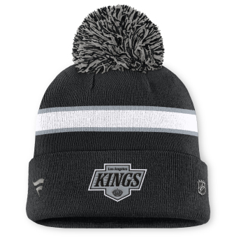 Los Angeles Kings ženska zimska kapa Authentic Pro W/Cap Cuffed Pom Beanie