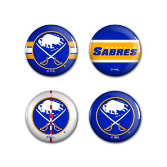 Buffalo Sabres značka Button 4 Pack