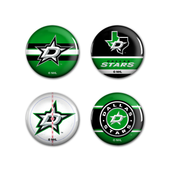 Dallas Stars značka Button 4 Pack