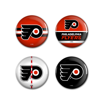 Philadelphia Flyers značka Button 4 Pack