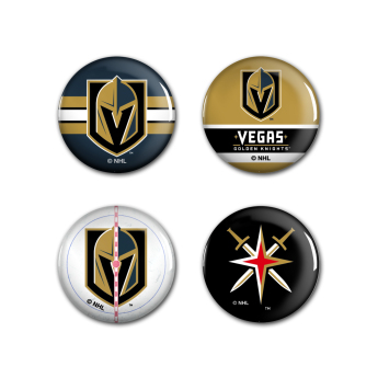 Vegas Golden Knights značka Button 4 Pack