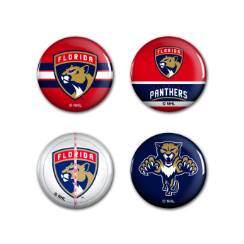 Florida Panthers značka Button 4 Pack