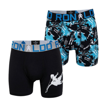 Cristiano Ronaldo dětské boxerky 2pack CR7 black