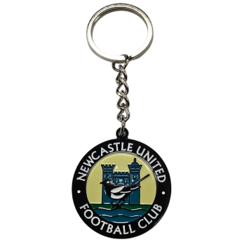 Newcastle United privjesak za ključeve i bedž Retro 76-83 Crest