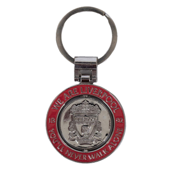 FC Liverpool privjesak za ključeve Crest Spinner