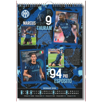 Inter Milano kalendar 2026