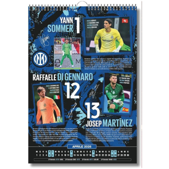 Inter Milano kalendar 2026
