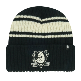 Anaheim Ducks zimske kape Harbor Stripe 47 Cuff Knit Black
