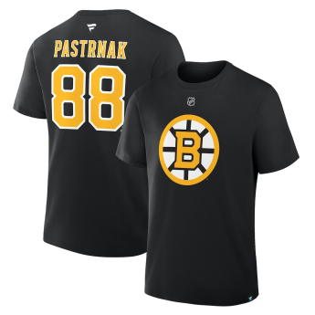 Boston Bruins dječja majica David Pastrňák Flat Alt.Captains N&N Tee