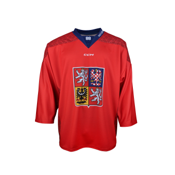 Hokejaške reprezentacije hokejaški dres Czech republic David Pastrňák 2025/2026 CCM Fandres replica red