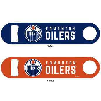 Edmonton Oilers otvarač Metal 2 Sided