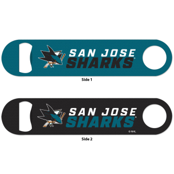 San Jose Sharks otvarač Metal 2 Sided