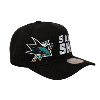 San Jose Sharks kapa za bejzbol Busted Pro Snapback black