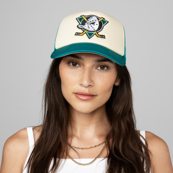 Anaheim Ducks kapa za bejzbol Vintage Block Trucker