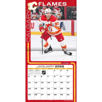 Calgary Flames kalendar 2026 Wall
