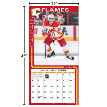 Calgary Flames kalendar 2026 Wall