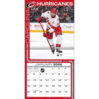 Carolina Hurricanes kalendar 2026 Wall
