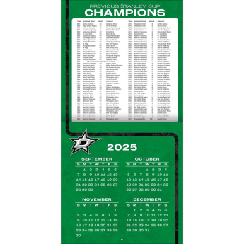 Dallas Stars kalendar 2026 Wall