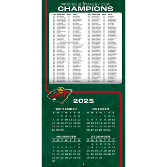 Minnesota Wild kalendar 2026 Wall