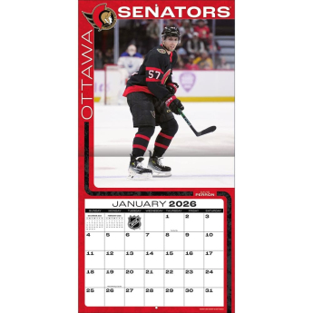 Ottawa Senators kalendar 2026 Wall