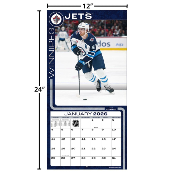 Winnipeg Jets kalendar 2026 Wall