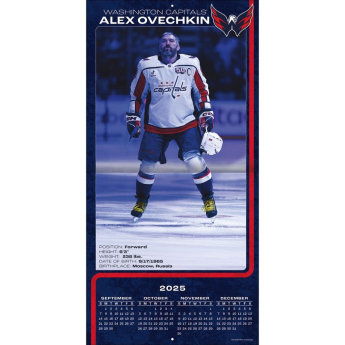 Washington Capitals kalendar #8 Alexander Ovechkin 2026 Wall