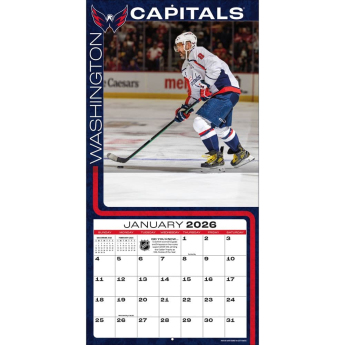 Washington Capitals kalendar #8 Alexander Ovechkin 2026 Wall