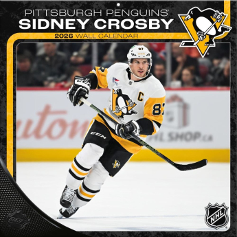 Pittsburgh Penguins kalendar #87 Sidney Crosby 2026 Wall
