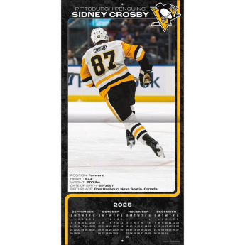 Pittsburgh Penguins kalendar #87 Sidney Crosby 2026 Wall
