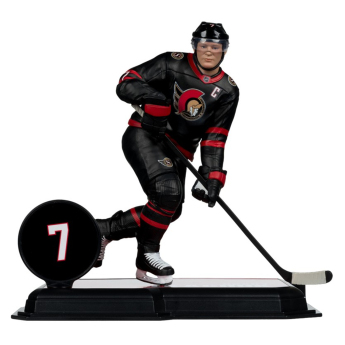 Ottawa Senators figurica Brady Tkachuk #7 SportsPicks Black Jersey