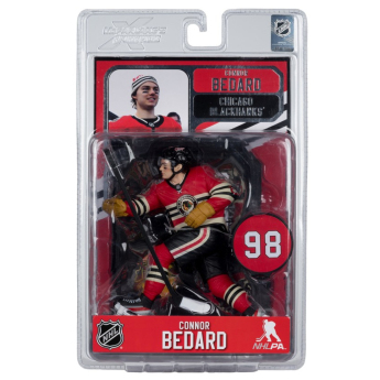 Chicago Blackhawks figurica Connor Bedard #98 SportsPicks Winter Classic