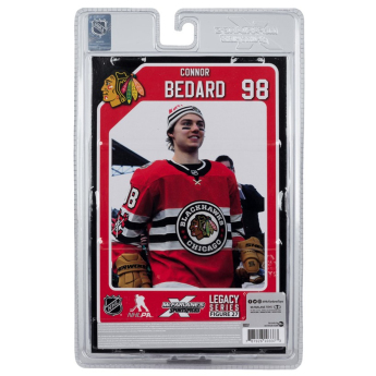 Chicago Blackhawks figurica Connor Bedard #98 SportsPicks Winter Classic