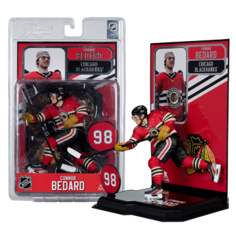 Chicago Blackhawks figurica Connor Bedard #98 SportsPicks Winter Classic