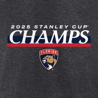 Florida Panthers muška majica 025 Stanley Cup Champions Give & Go Roster Heather Charcoal