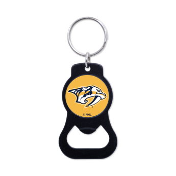 Nashville Predators privjesak s otvaračem Black Ring