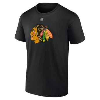Chicago Blackhawks muška majica Connor Bedard #98 Name & Number Black