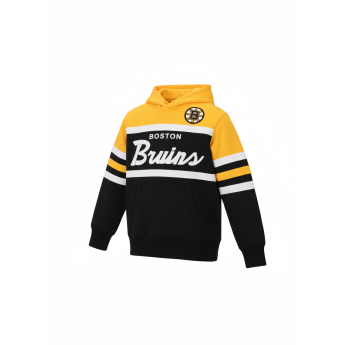 Boston Bruins muška majica s kapuljačom Head Coach Hoodie black