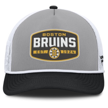 Boston Bruins kapa za bejzbol Course Adjustable Foam Front A-Frame Meshaback